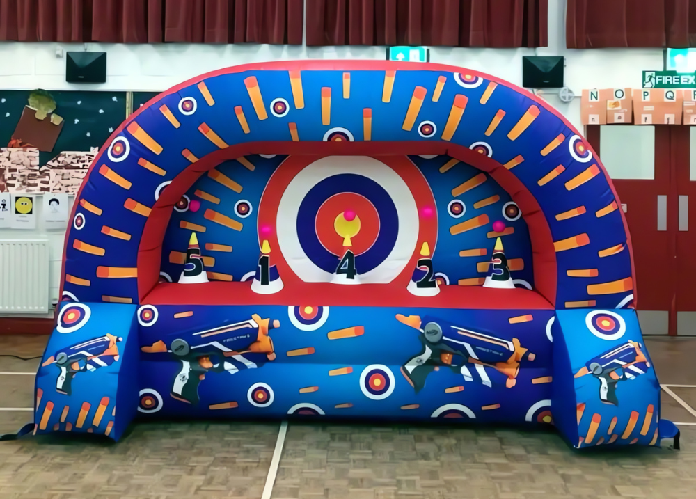 Inflatable Shooting Range Nerf Target Game