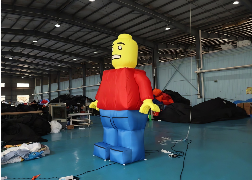 Inflatable Lego Man for Game Advertising
