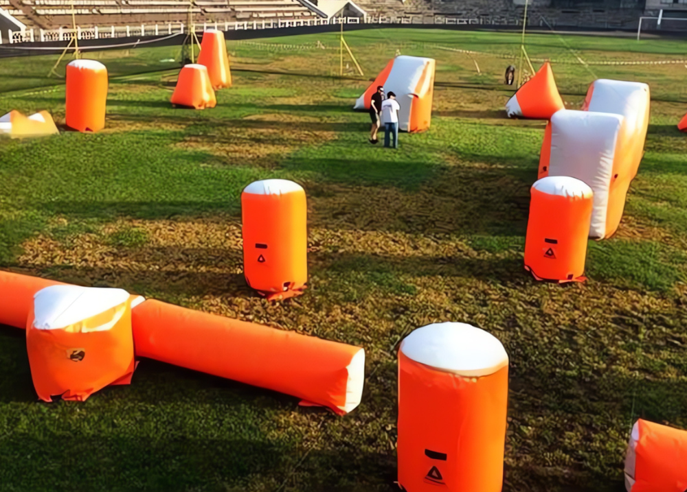 Inflatable Paintball Air Bunkers for Games