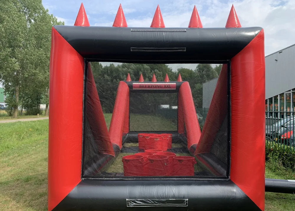 Inflatable Beer Pong Game with Custom Design