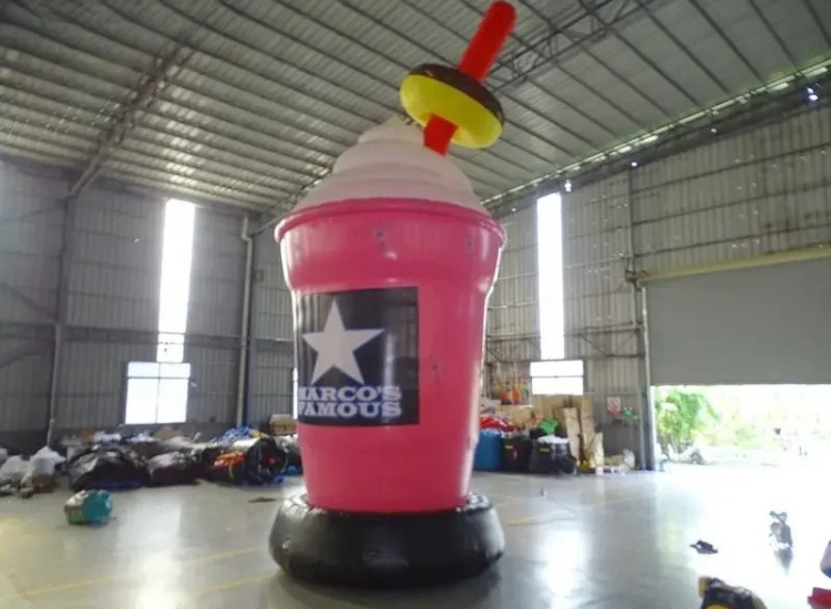 Giant Inflatable Milk Tea Cup Advertising