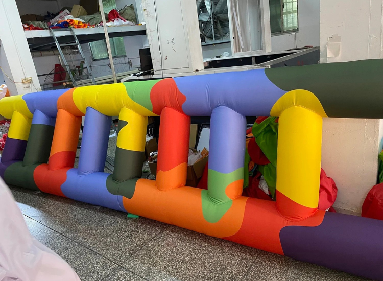 Colorful Outdoor Inflatable Ladder Decoration