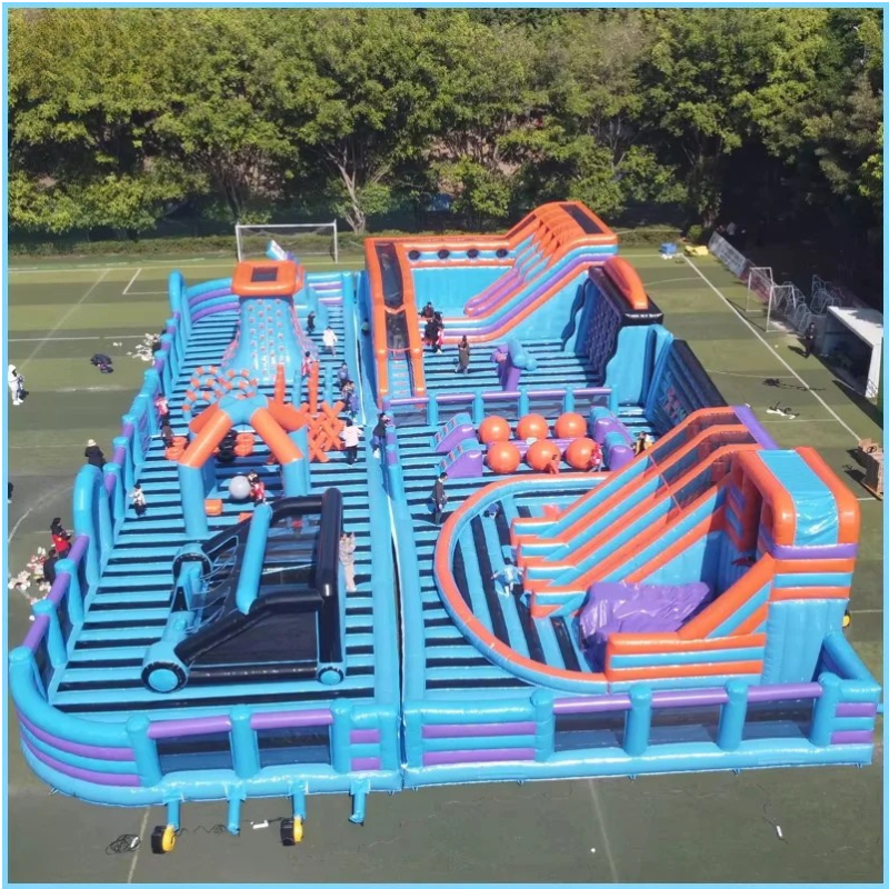Giant Inflatable Playground Obstacle Course