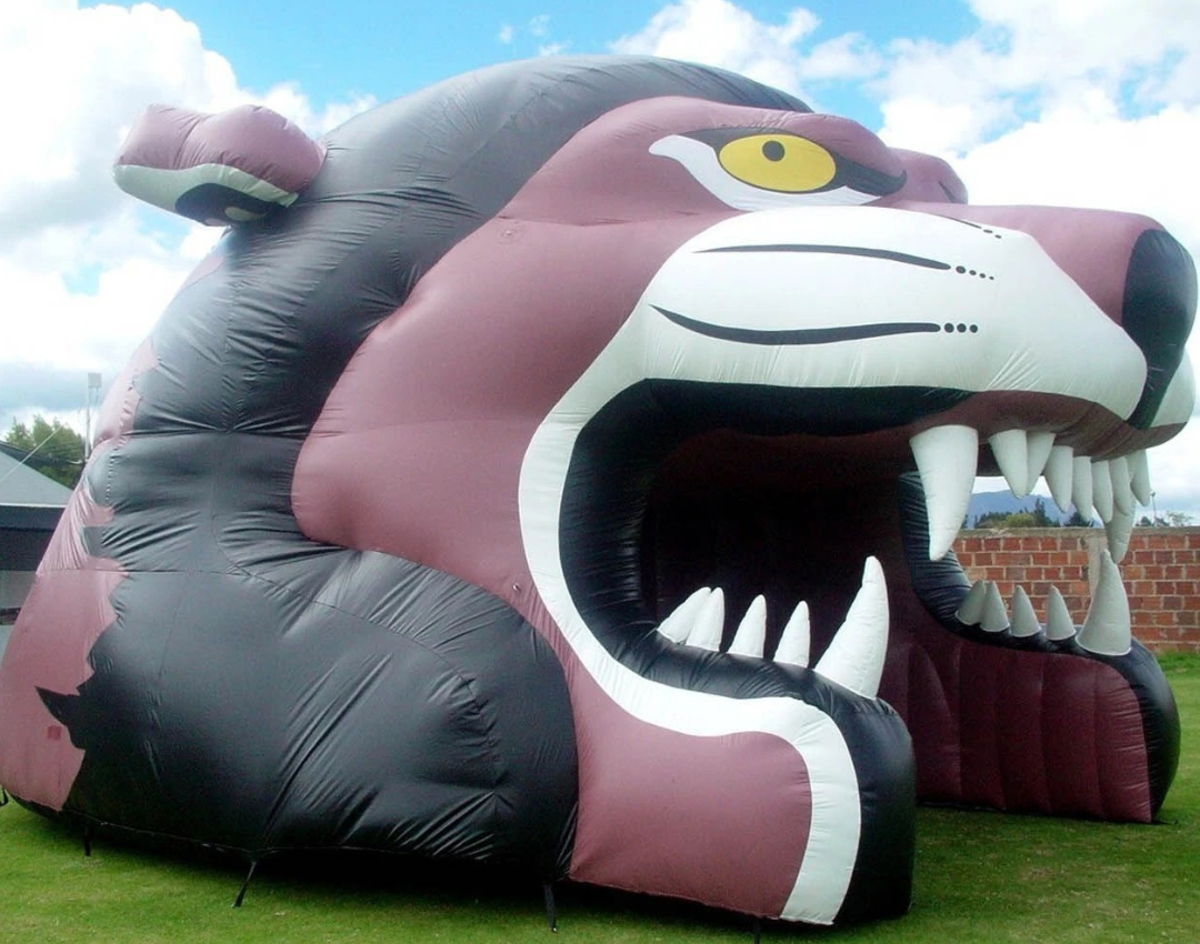 Custom Inflatable Bulldog Tunnel Team Entrance