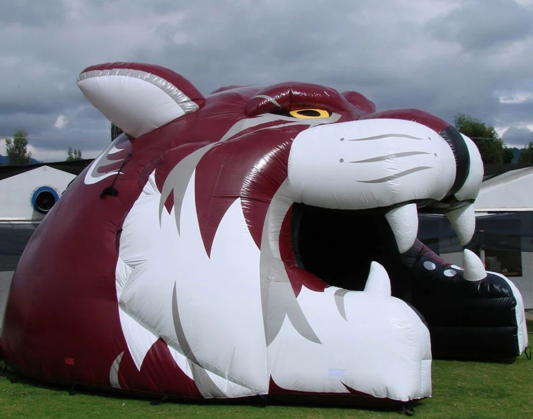 Custom Inflatable Bulldog Tunnel Team Entrance