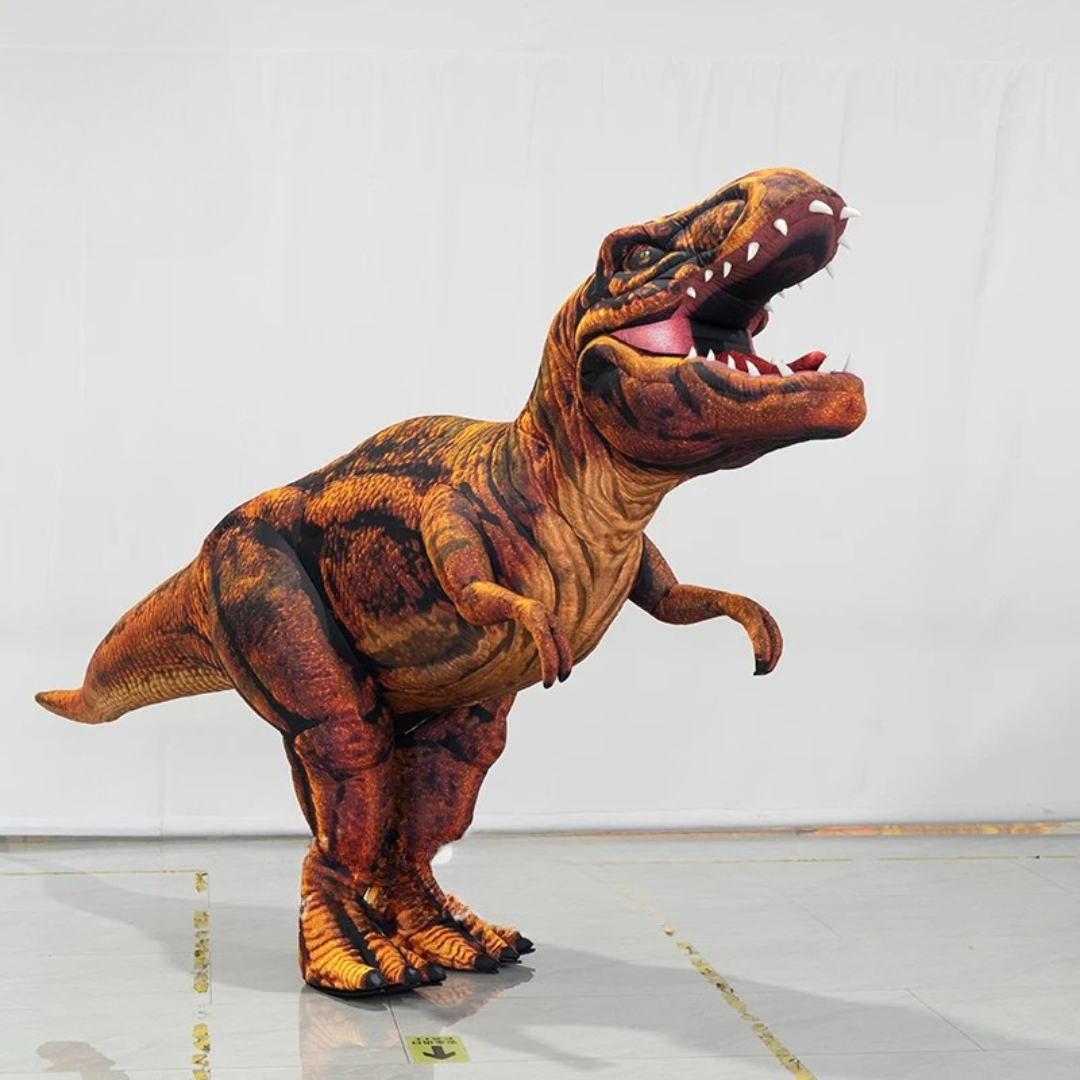 Custom Giant Dinosaur Inflatable Mascot Costume Outdoor Event
