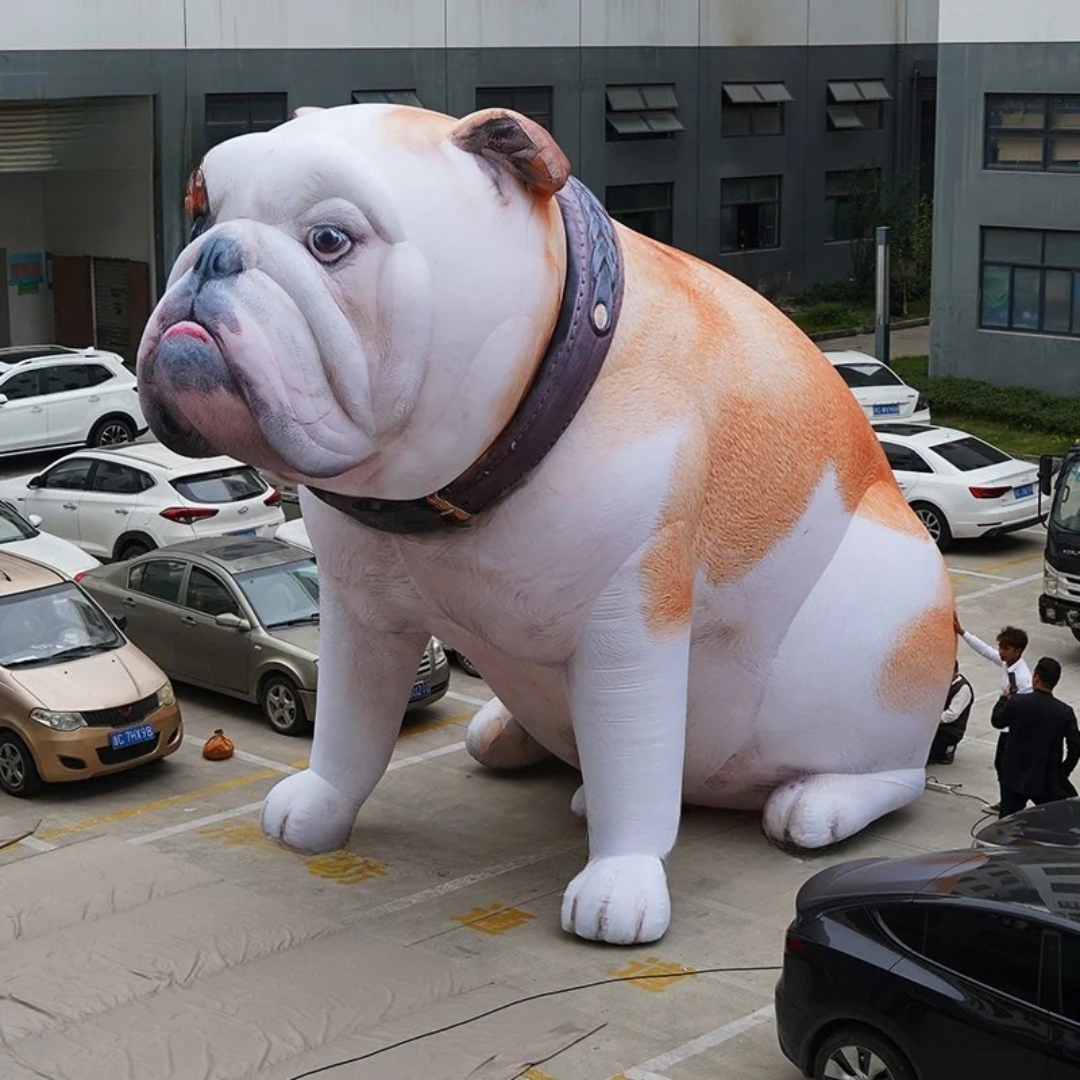 Giant Custom Inflatable Dog Cartoon for Events