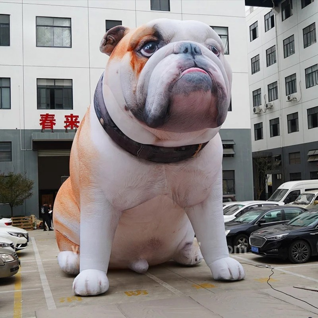 Giant Custom Inflatable Dog Cartoon for Events