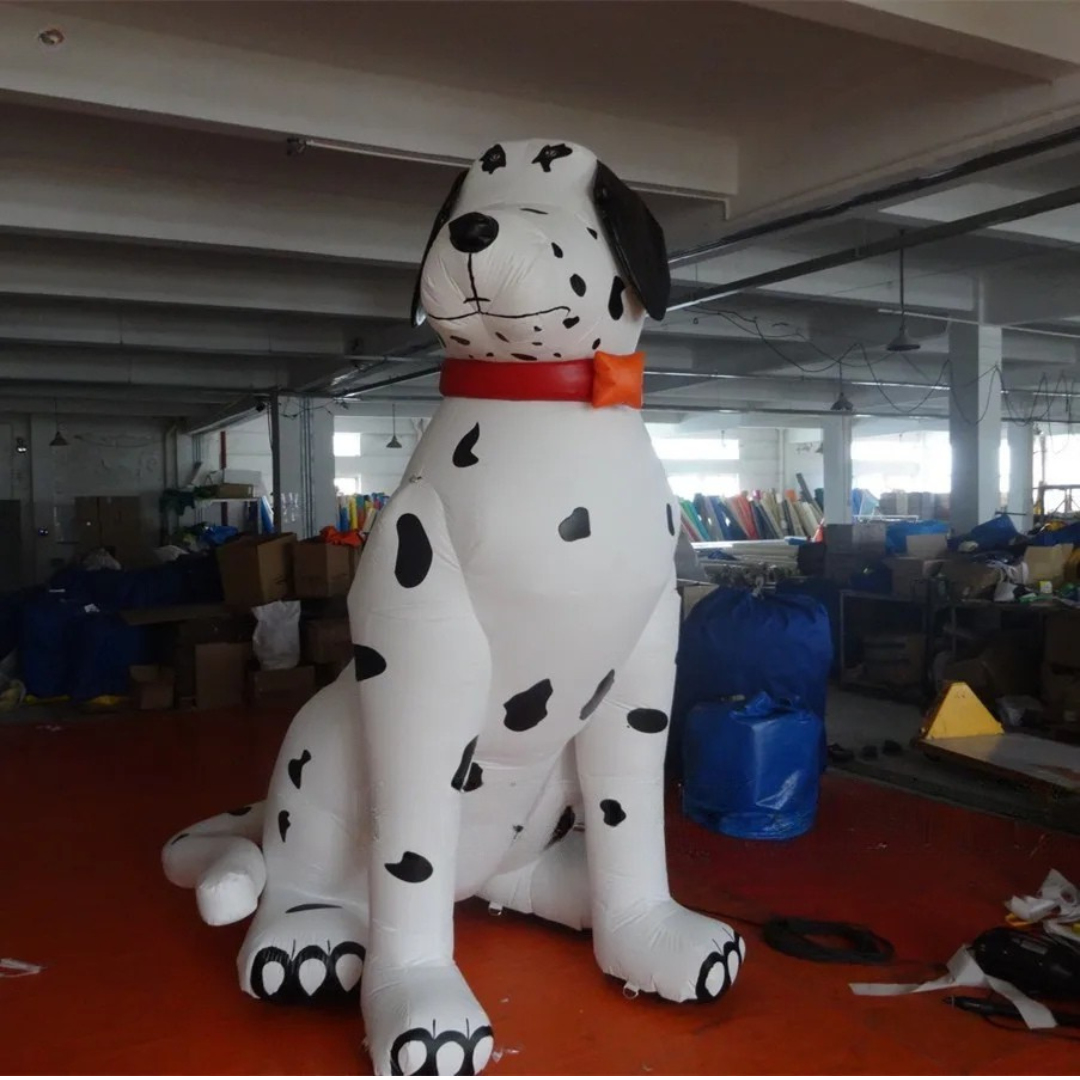 Inflatable Dalmatian Dog Decoration for Events
