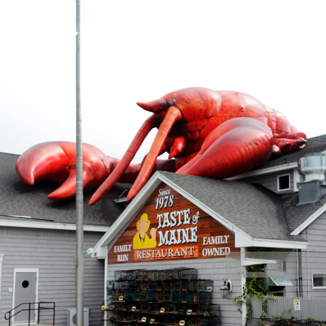 Inflatable Advertising Lobster for Outdoor Decoration