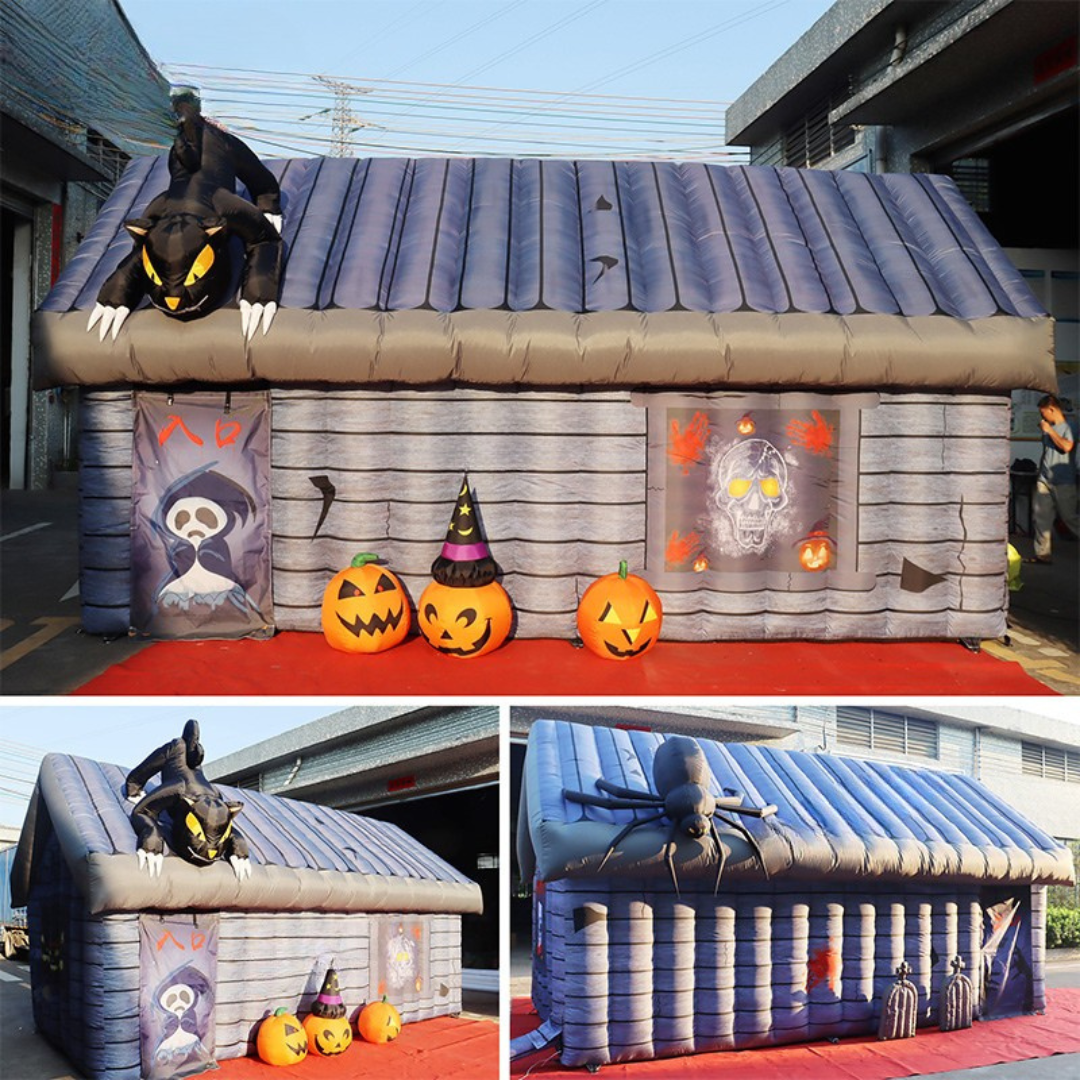 Inflatable Halloween Haunted House for Decorations