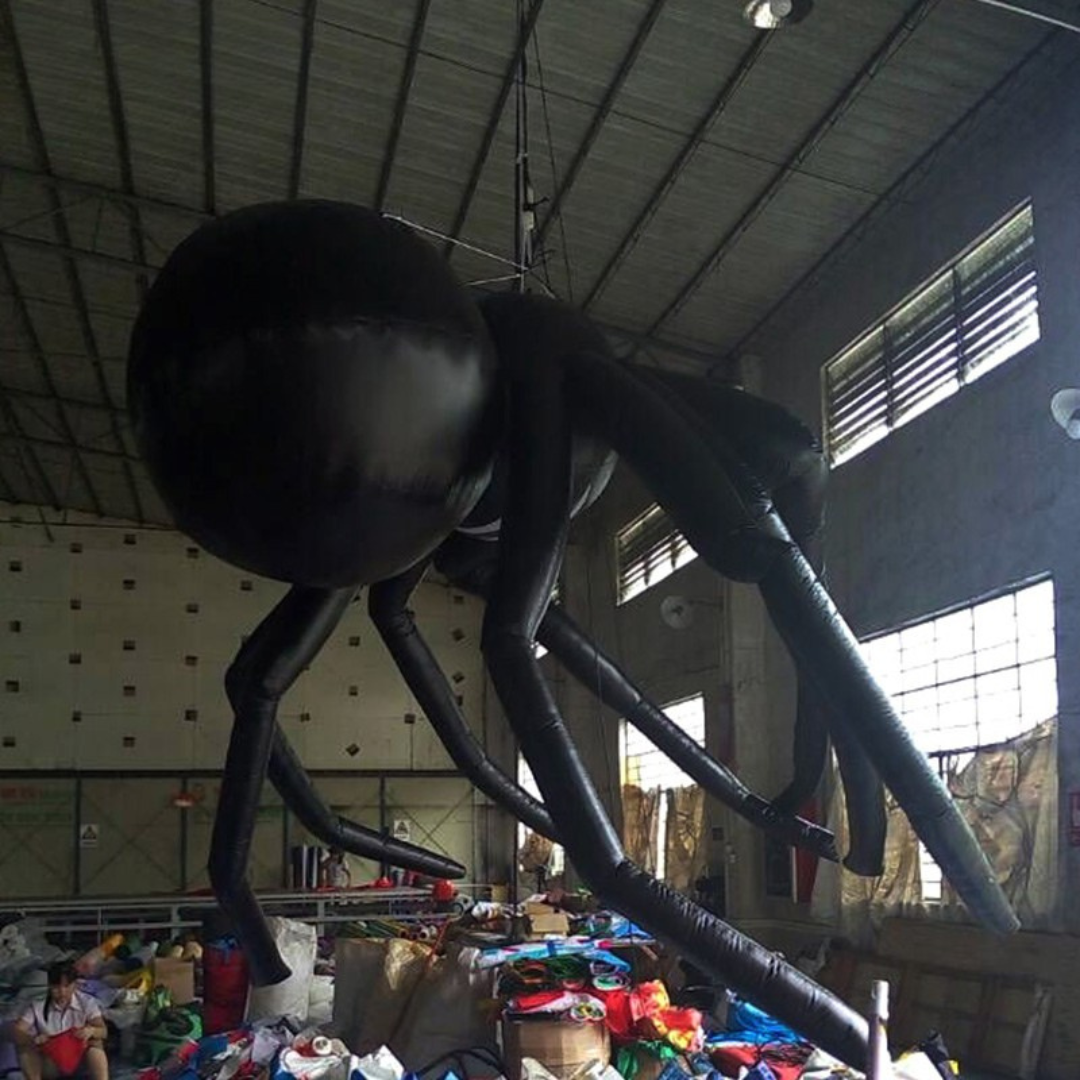 Inflatable Spider Decoration for Halloween Events