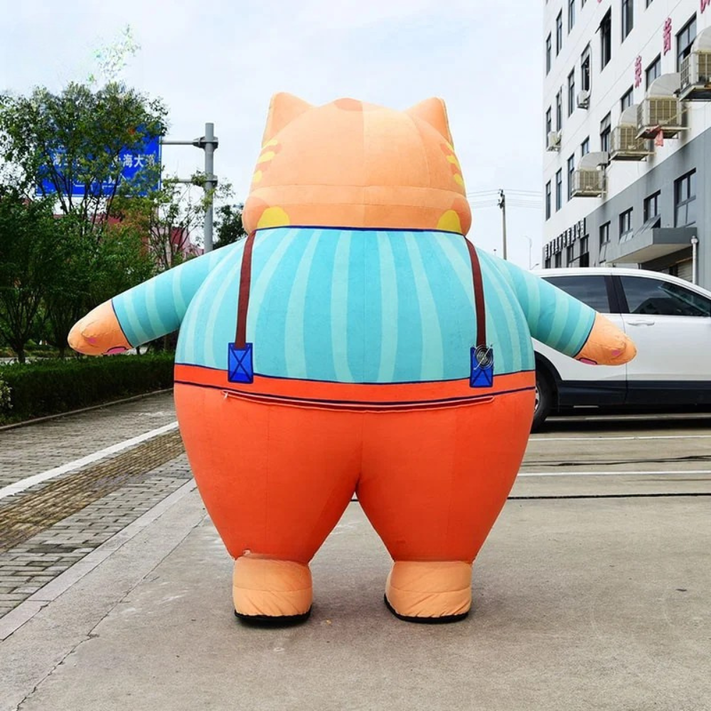 Advertising Inflatable Cat Costume for Events