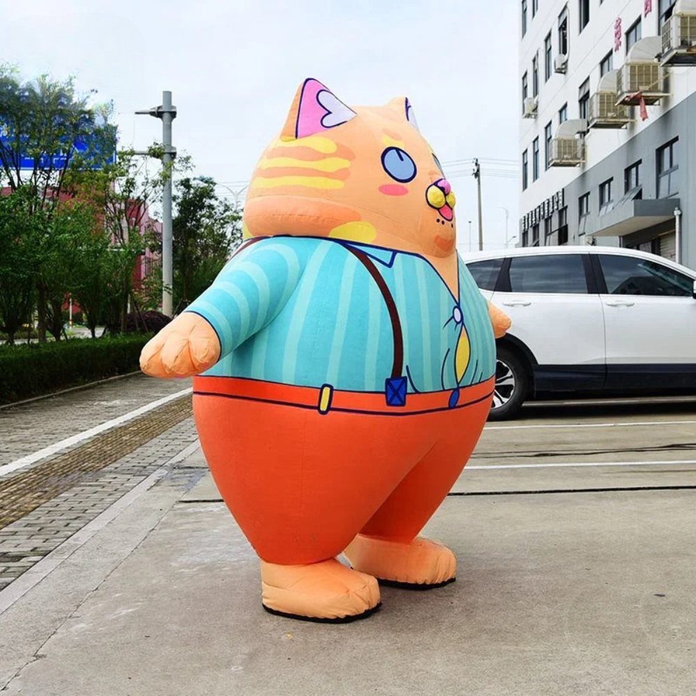 Advertising Inflatable Cat Costume for Events