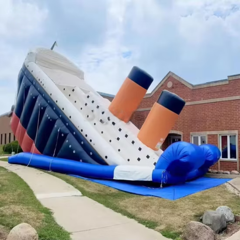 Commercial Inflatable Dry Slide for Kids and Adults