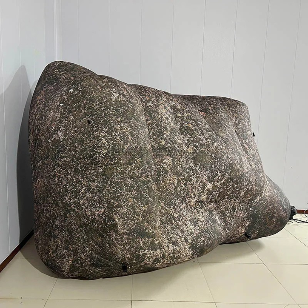 Outdoor Inflatable Stone Display for Promotions