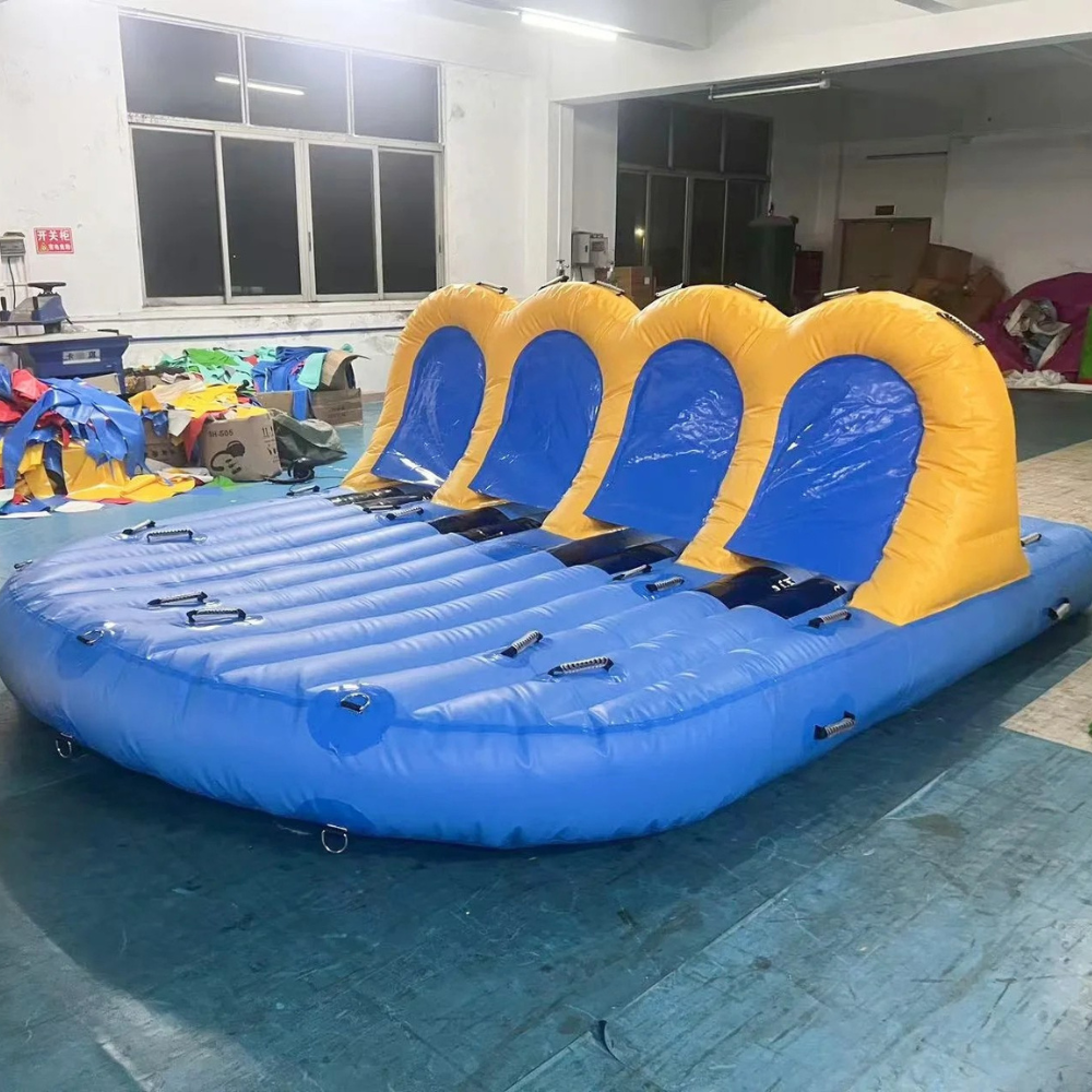 Inflatable Towable Sofa Tube Boat for Water Fun