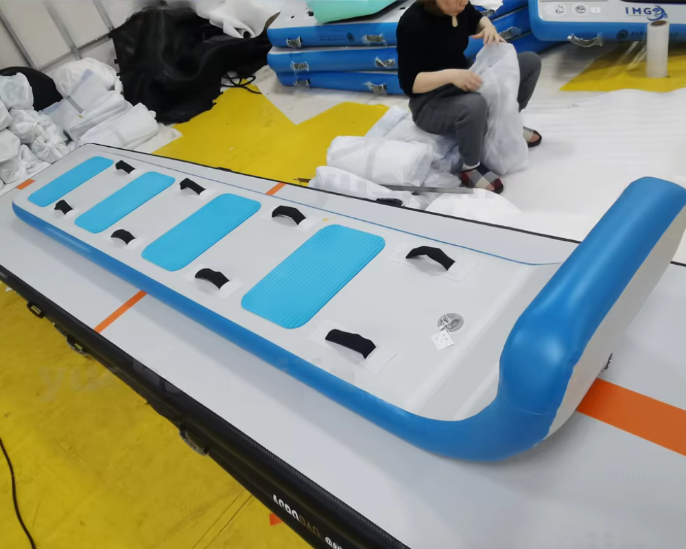 Inflatable Toboggan Slide Durable Snow Tube for Outdoor Fun