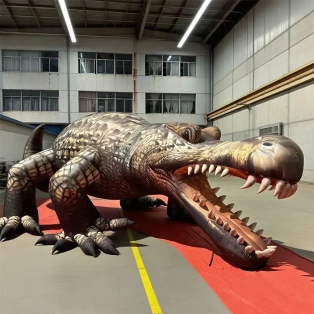 Inflatable Crocodile Halloween Decoration for Bars