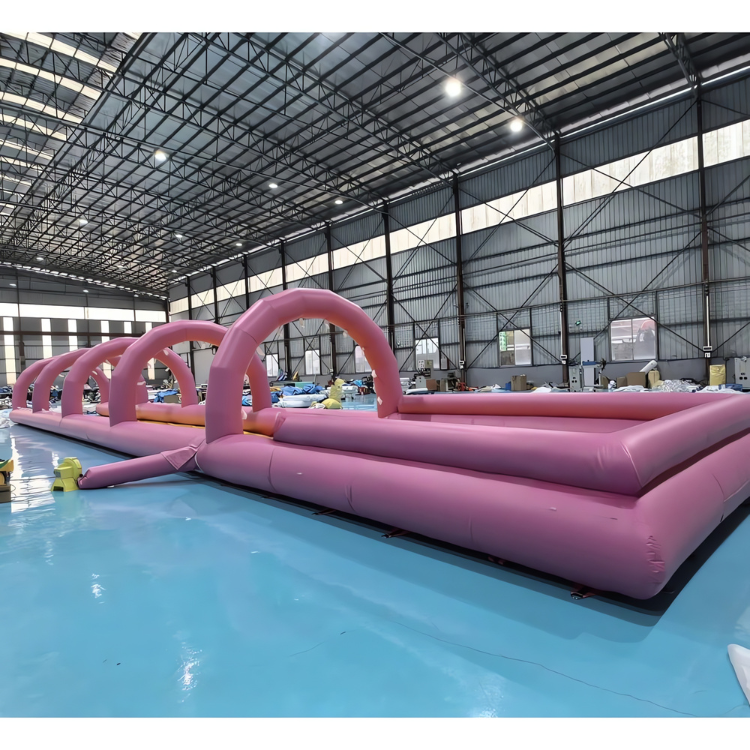 Double Lane Inflatable Slip and Slide Water Slide