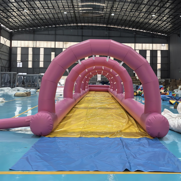 Double Lane Inflatable Slip and Slide Water Slide