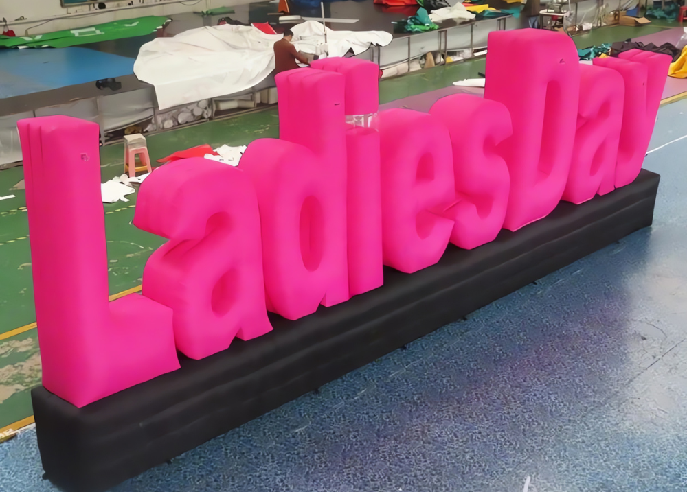 Custom Inflatable Logo Board with Letters