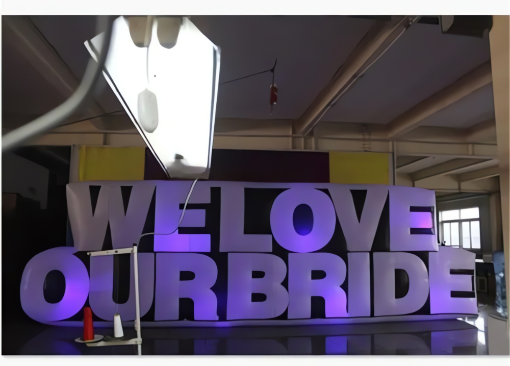 Individuelle aufblasbare LED-Ballondekoration