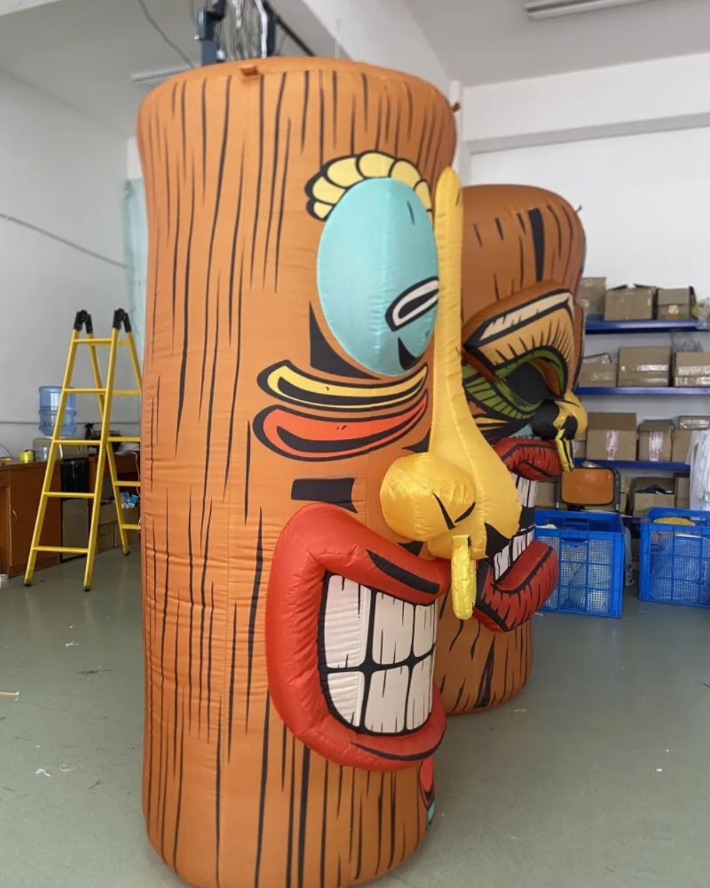 Inflatable Tiki Totem Column for Event Decoration