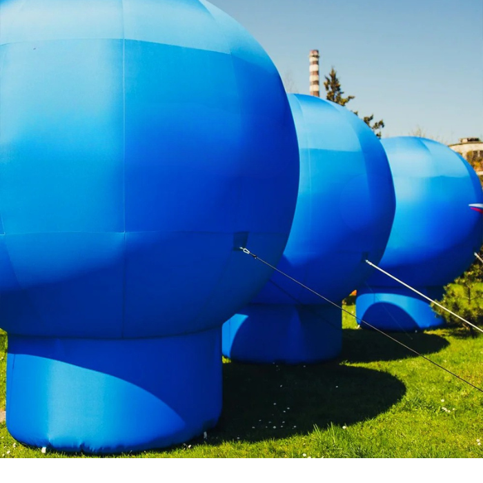 Aufblasbarer Heißluftballon für Außenwerbung