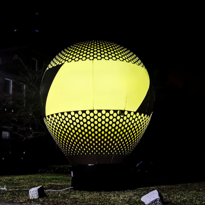 Aufblasbarer Heißluftballon für Außenwerbung