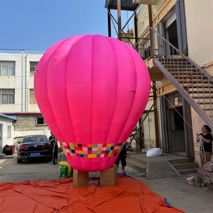Inflatable Simulated Hot Air Balloon for Events