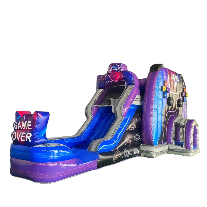 Inflatable Jumping Castle with Slide and Blower