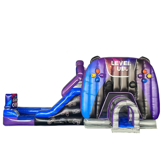 Inflatable Jumping Castle with Slide and Blower