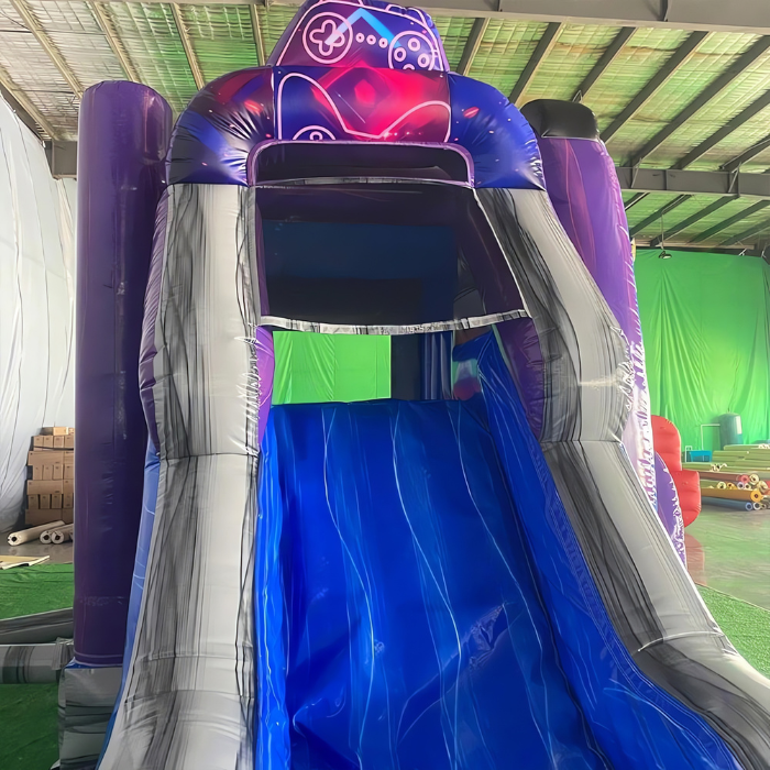 Inflatable Jumping Castle with Slide and Blower