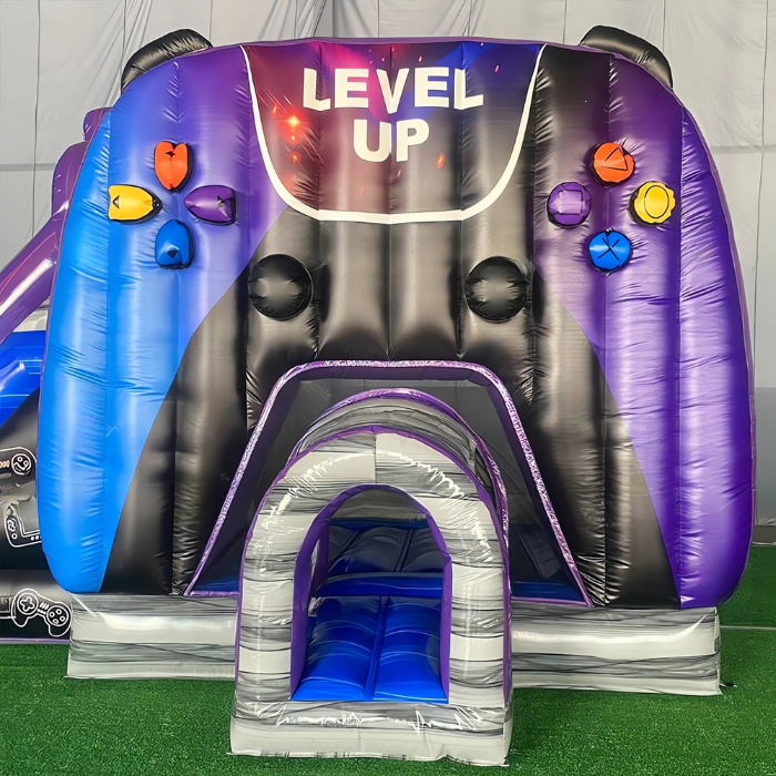 Inflatable Jumping Castle with Slide and Blower