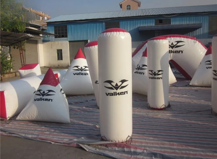 Inflatable Paintball Obstacle Course Bunkers