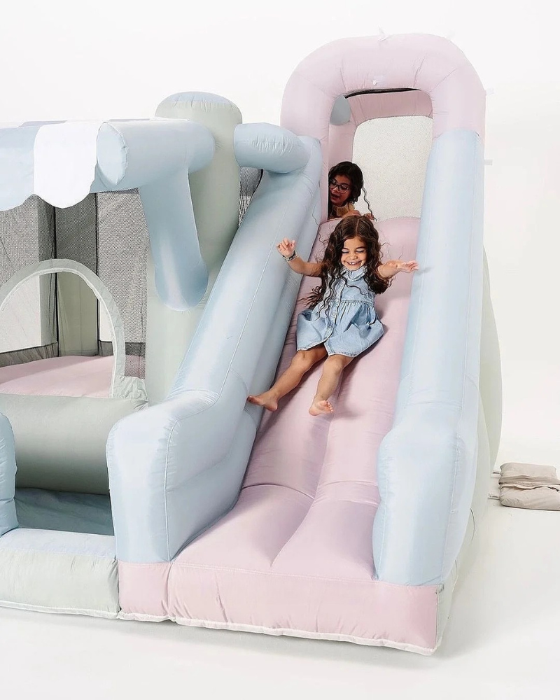 Toddler Mini Inflatable Playhouse with Slide