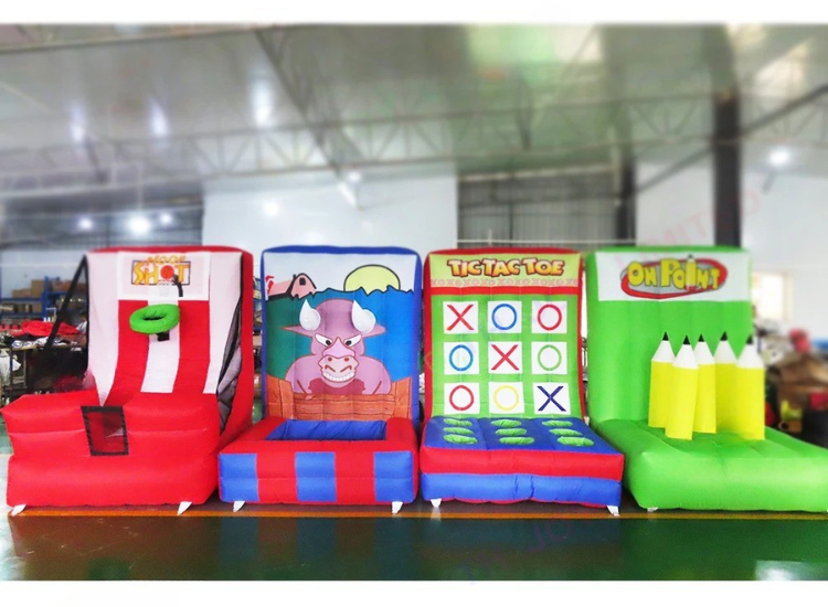 Inflatable Carnival Games 4in1 Pencil Ring Toss Game