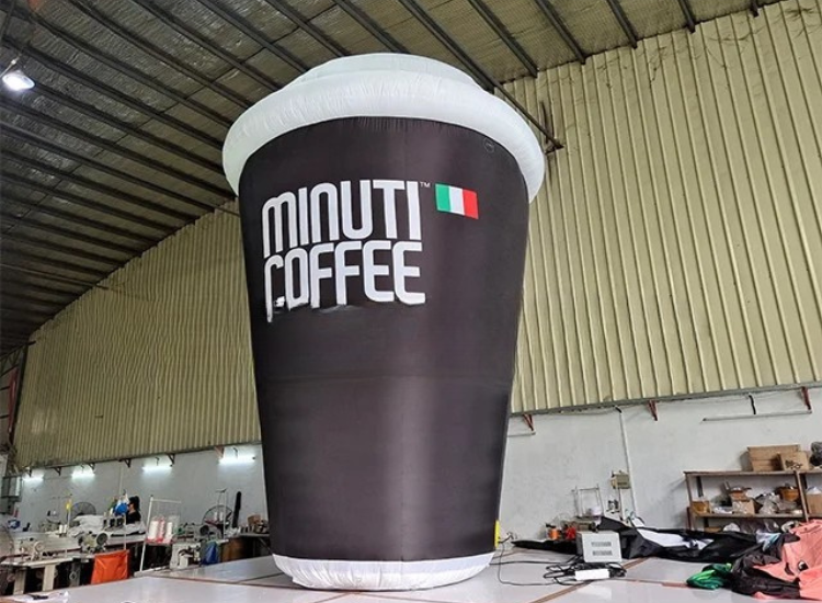 Giant Inflatable Coffee Cup for Events