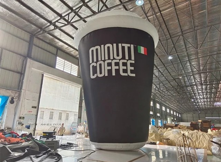 Giant Inflatable Coffee Cup for Events