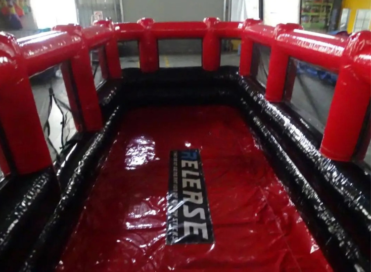 Inflatable Hockey Arena Interactive Game