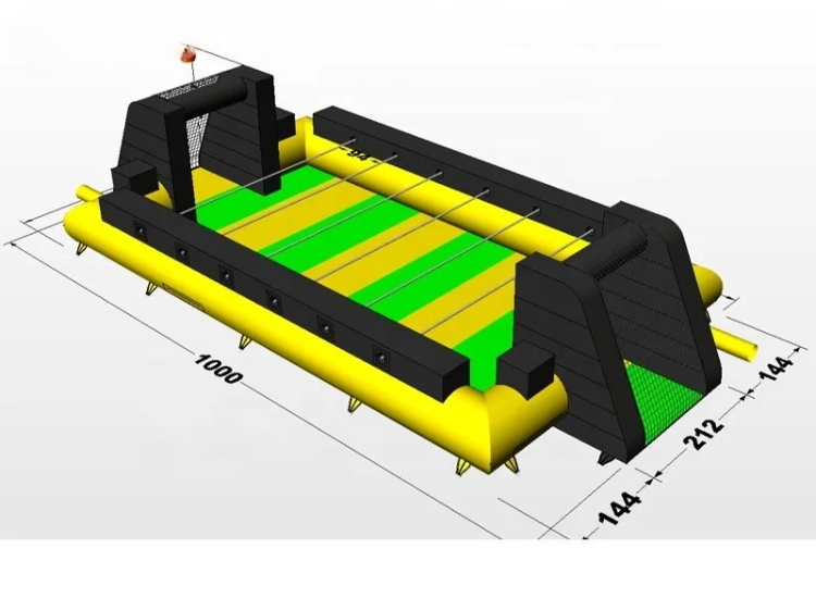 Inflatable Human Table Soccer Game Outdoor