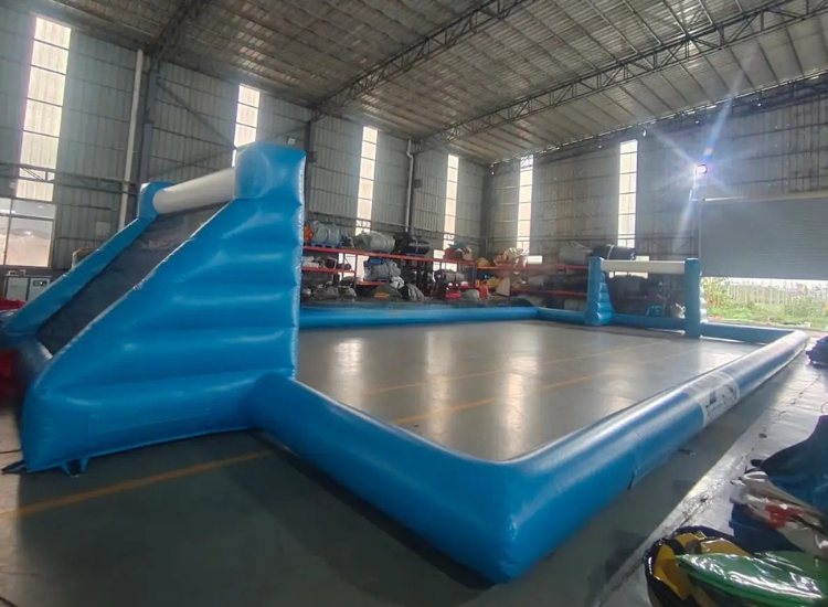 Inflatable Soccer Court for Outdoor Fun