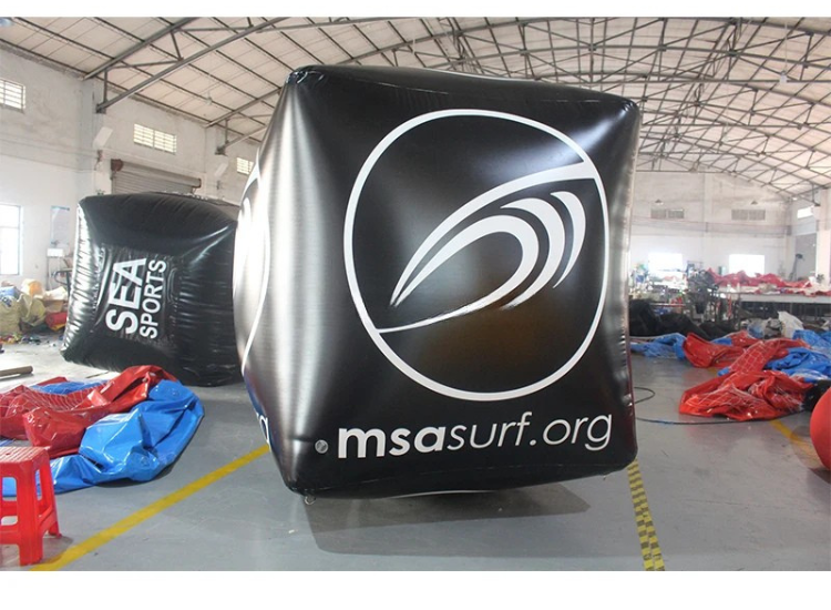 Custom Inflatable Square Buoy for Events