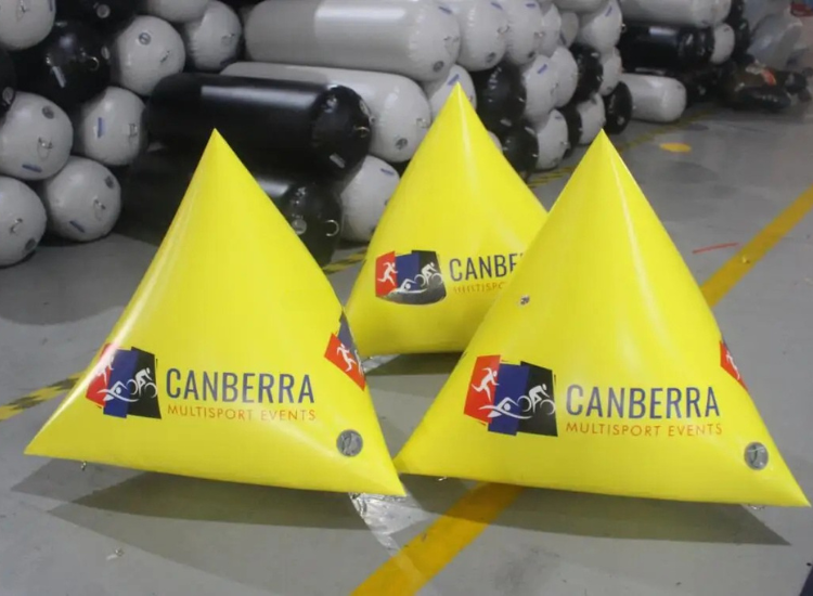 Custom Logo Inflatable Water Race Markers