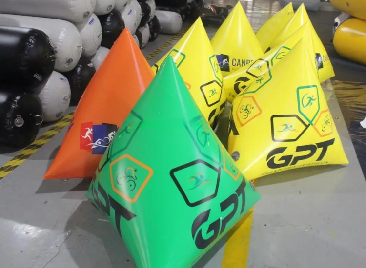 Custom Logo Inflatable Water Race Markers