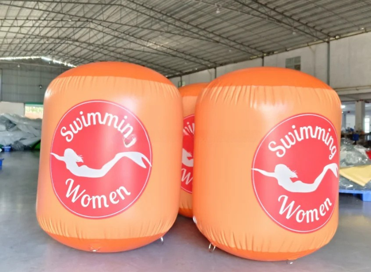 Custom Logo Inflatable Swim Buoy Marker