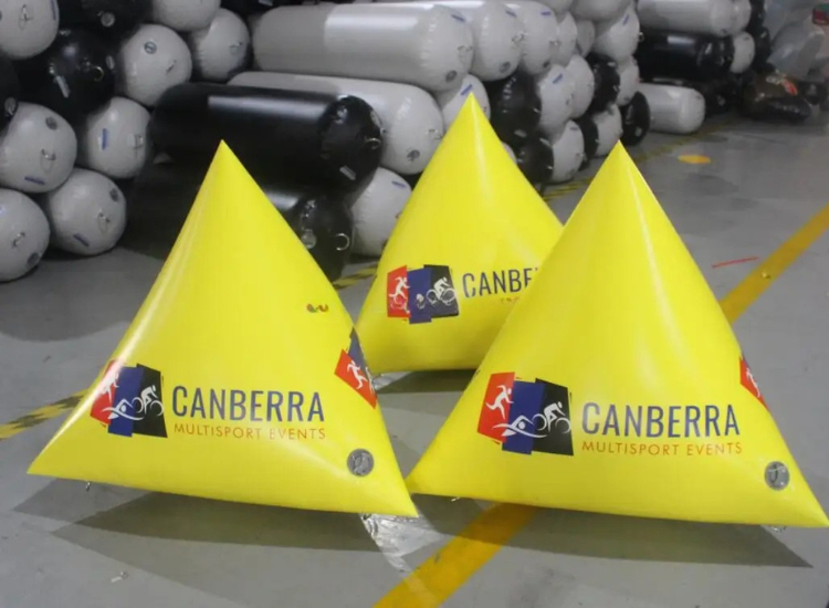 Customized Inflatable Triangle Water Marker Buoy