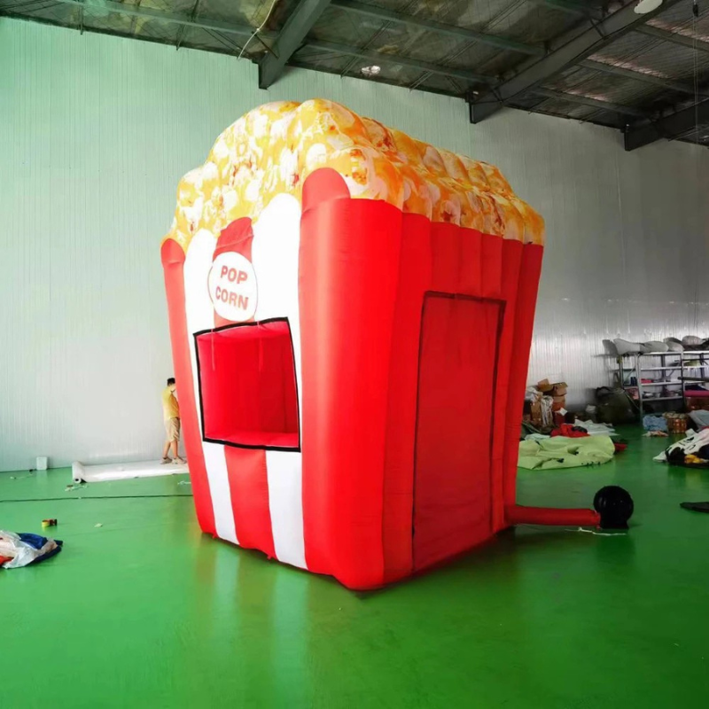 Inflatable Popcorn Kiosk for Events