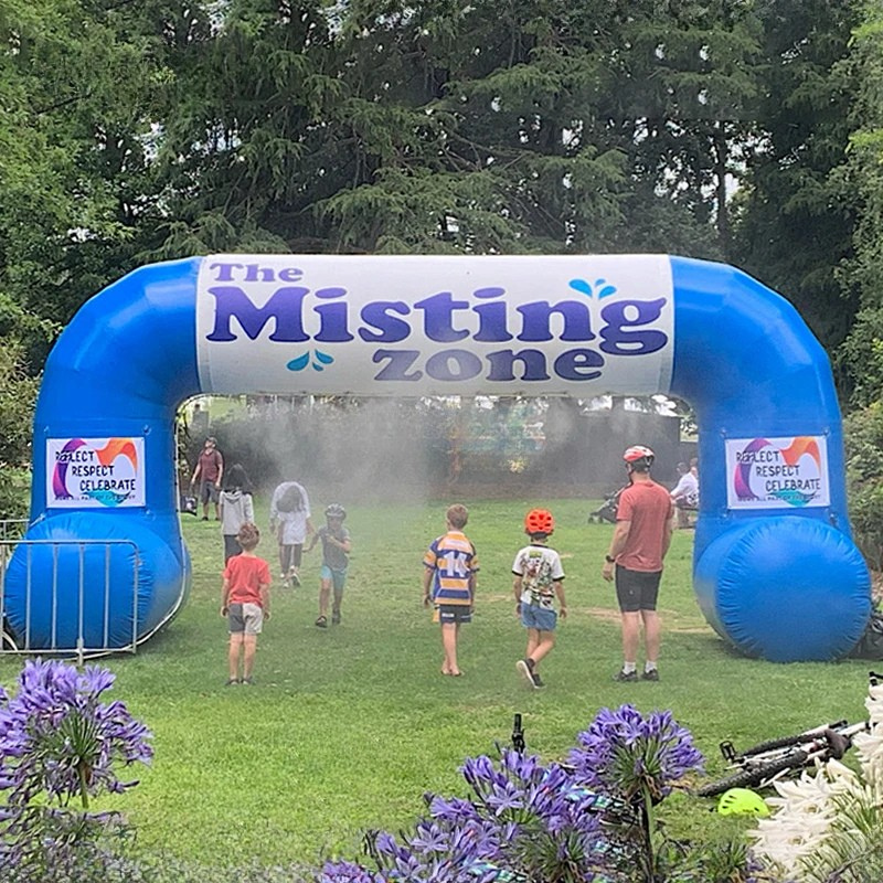Inflatable Misting Archway for Events